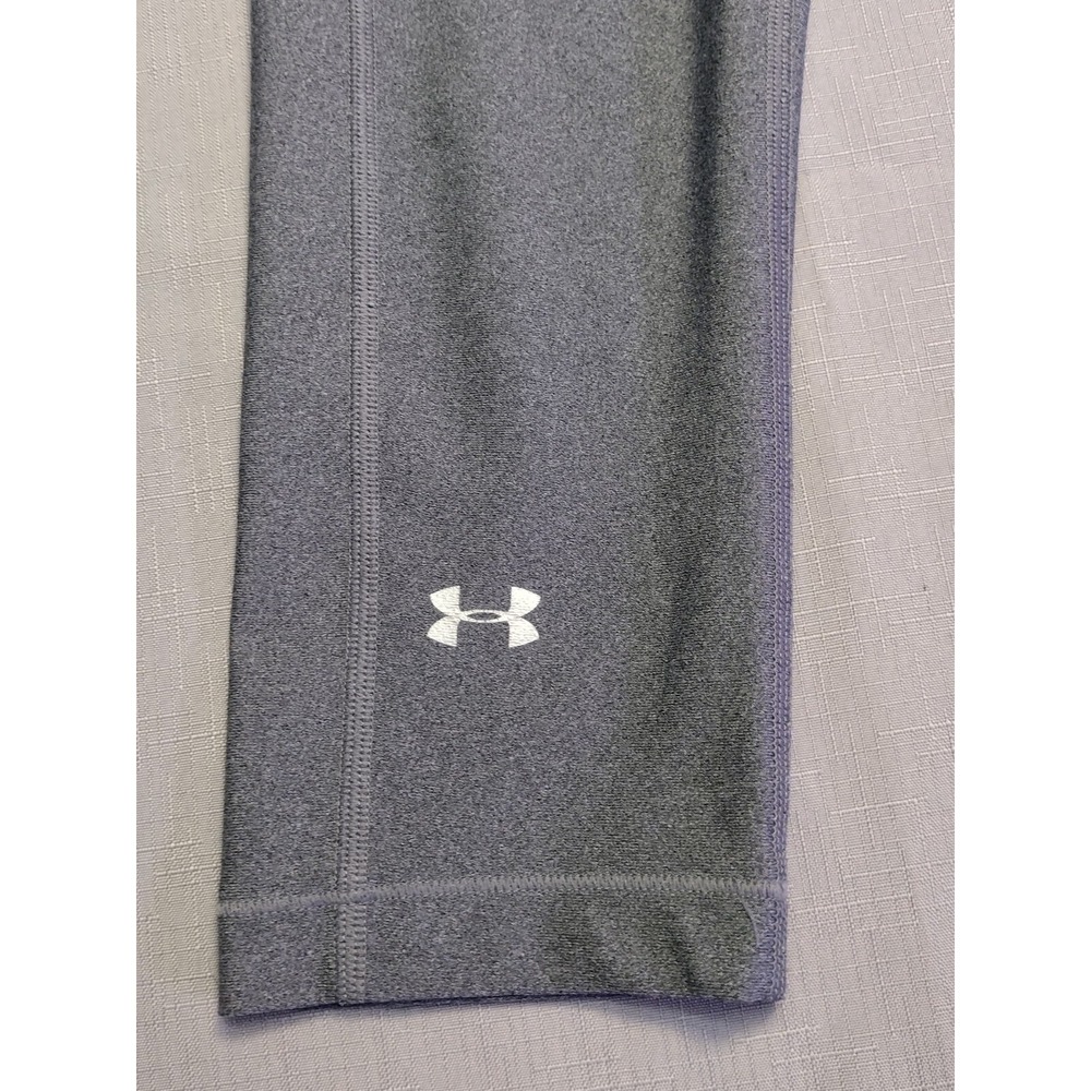 Under Armour Women's Small Gray Leggings Compression Work Out Active Wear